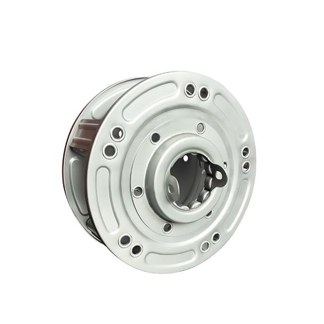 Spring box with tal/short iron beads